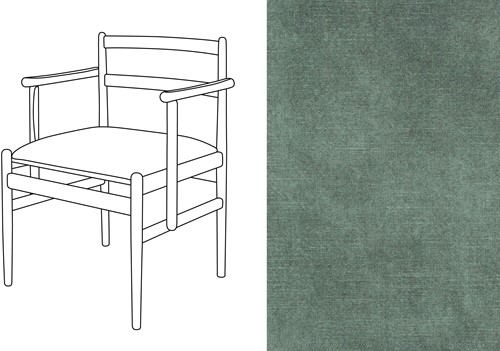 Leaf 01 CB Armchair Adore 158