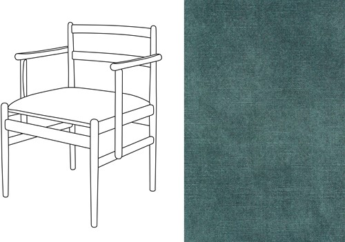 Leaf 01 CB Armchair Adore 56