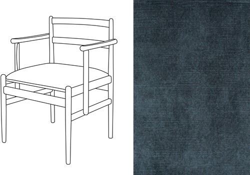 Leaf 01 CB Armchair Adore 90