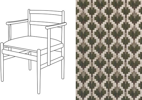 Leaf 01 CB Armchair Coriandoli 005