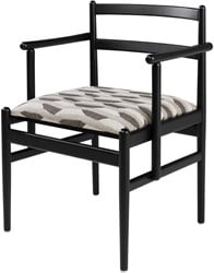 Leaf 01 CB Armchair Black