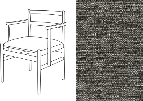 Leaf 01 CB Armchair Havana PRO-11