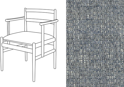 Leaf 01 CB Armchair Havana PRO-4