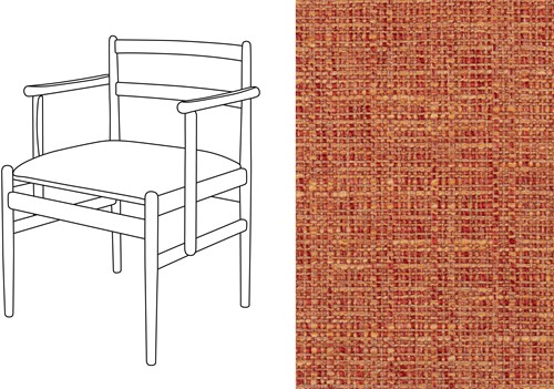 Leaf 01 CB Armchair Havana PRO-6