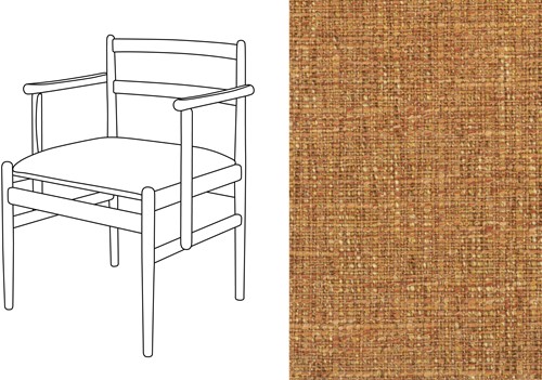 Leaf 01 CB Armchair Havana PRO-7