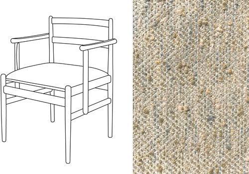 Leaf 01 CB Armchair Magnus Vert Mineral