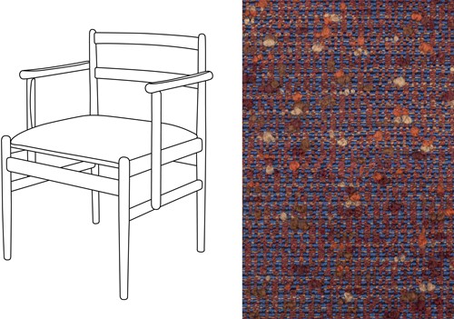 Leaf 01 CB Armchair Nymphea 55