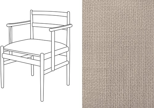 Leaf 01 CB Armchair Paco Caillou