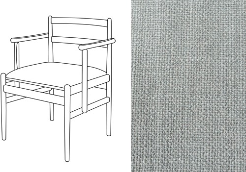 Leaf 01 CB Armchair Paco Acier
