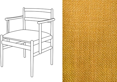 Leaf 01 CB Armchair Paco Sauternes