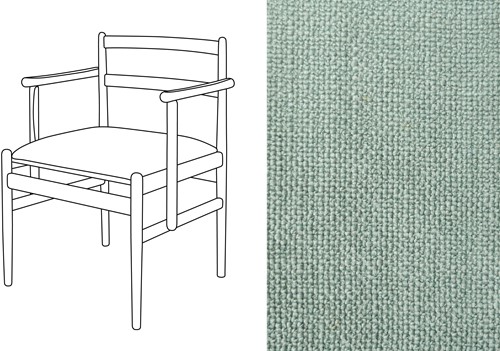 Leaf 01 CB Armchair Paco Lichen