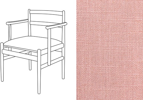 Leaf 01 CB Armchair Rave Ash Rose (802)