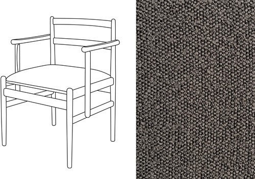 Leaf 01 CB Armchair Trondheim 101