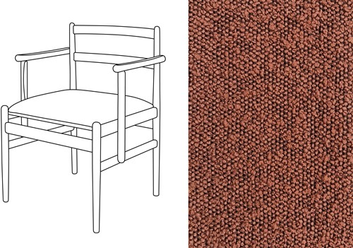 Leaf 01 CB Armchair Trondheim 300