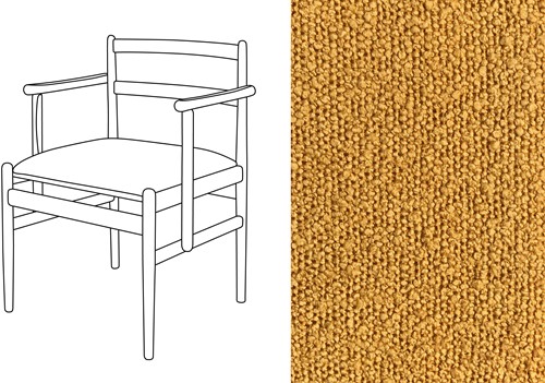 Leaf 01 CB Armchair Trondheim 400