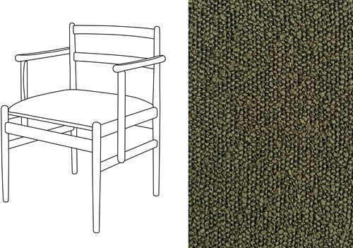 Leaf 01 CB Armchair Trondheim 502