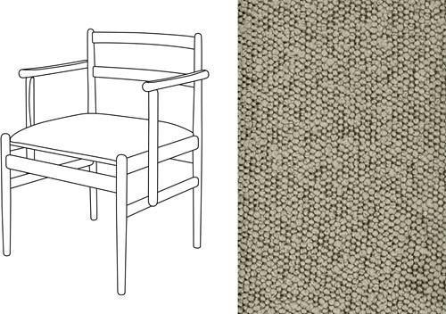 Leaf 01 CB Armchair Trondheim 504