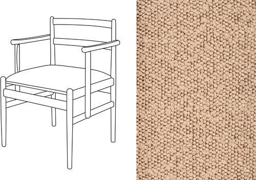 Leaf 01 CB Armchair Trondheim 706