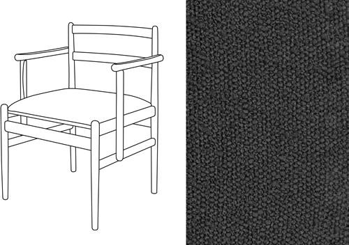 Leaf 01 CB Armchair Trondheim 806