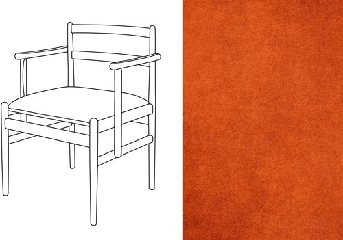 Leaf 01 CB Armchair Velour 004