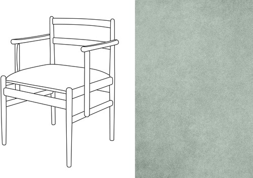 Leaf 01 CB Armchair Velour 021