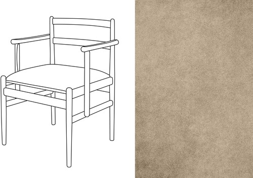 Leaf 01 CB Armchair Velour 032