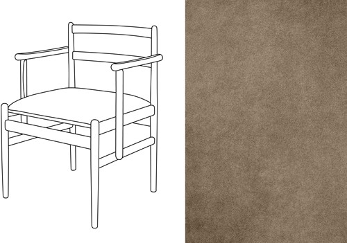 Leaf 01 CB Armchair Velour 070