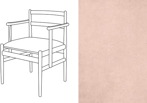 Leaf 01 CB Armchair Velour 081