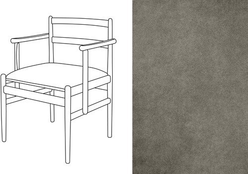Leaf 01 CB Armchair Velour 090