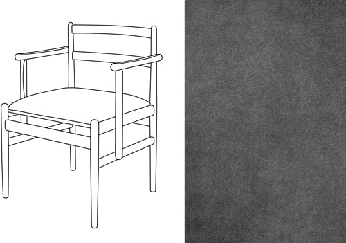 Leaf 01 CB Armchair Velour 091