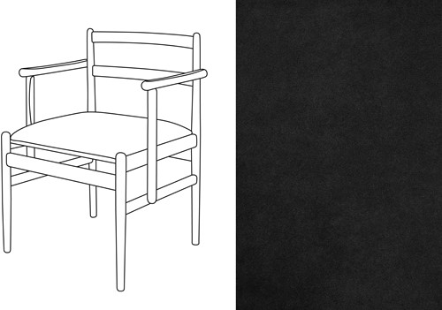Leaf 01 CB Armchair Velour 999