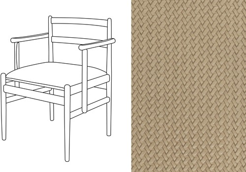Leaf 01 CB Armchair Wicker 03