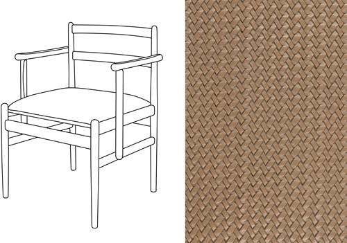 Leaf 01 CB Armchair Wicker 04