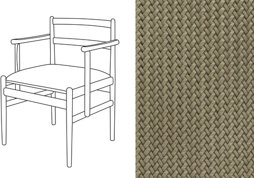 Leaf 01 CB Armchair Wicker 05
