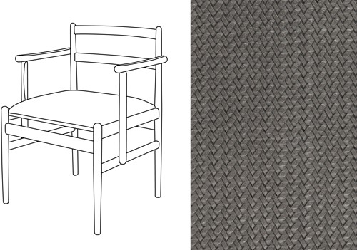Leaf 01 CB Armchair Wicker 13