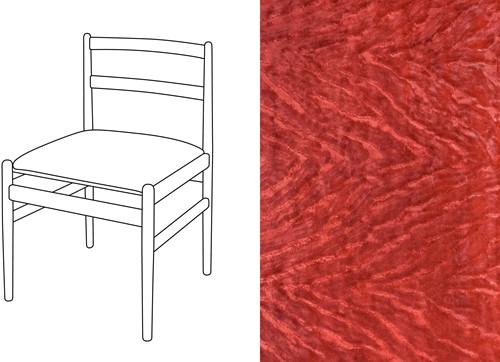 Leaf 01 Dining Chair Folie Douce 70