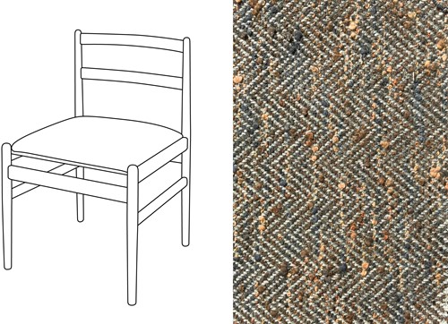 Leaf 01 Dining Chair Magnus Chocolat