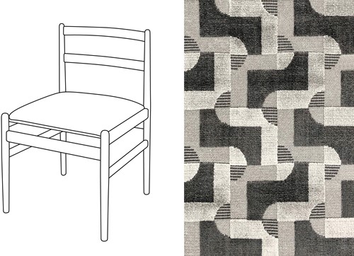 Leaf 01 Dining Chair Mosaik 009