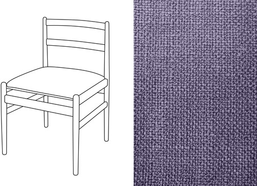Leaf 01 Dining Chair Paco Violet Vintage