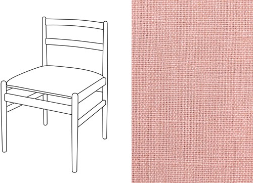 Leaf 01 Dining Chair Rave Ash Rose (802)