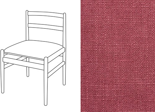 Leaf 01 Dining Chair Rave Dry Rose (187)