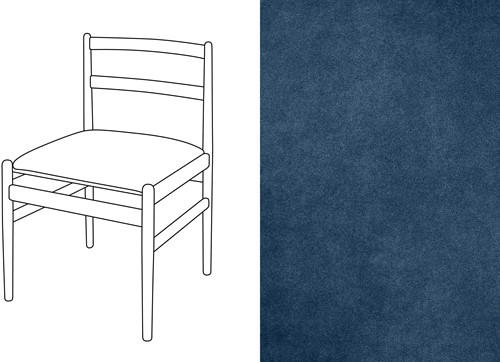 Leaf 01 Dining Chair Velour 061