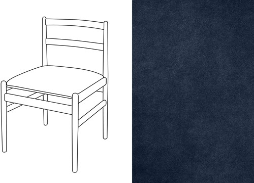 Leaf 01 Dining Chair Velour 062