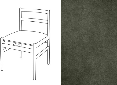 Leaf 01 Dining Chair Velour 095