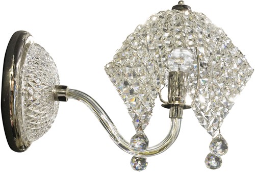 Lyra Wall Lamp 1L Nickel *