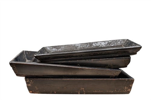 Antique Trays in Natural and Old Paint