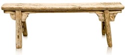 Antique Benches with Heavy Grain