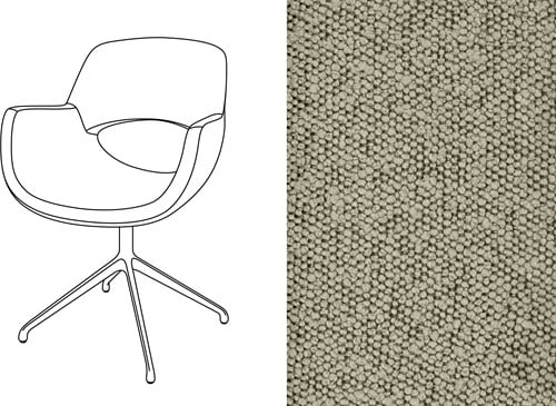 Maddox Dining Chair with G14 legs Trondheim 504