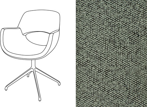 Maddox Dining Chair with G14 legs Trondheim 505