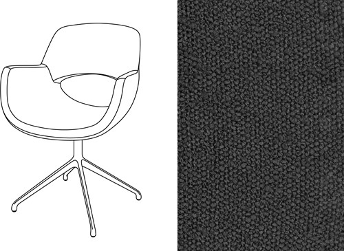 Maddox Dining Chair with G14 legs Trondheim 806